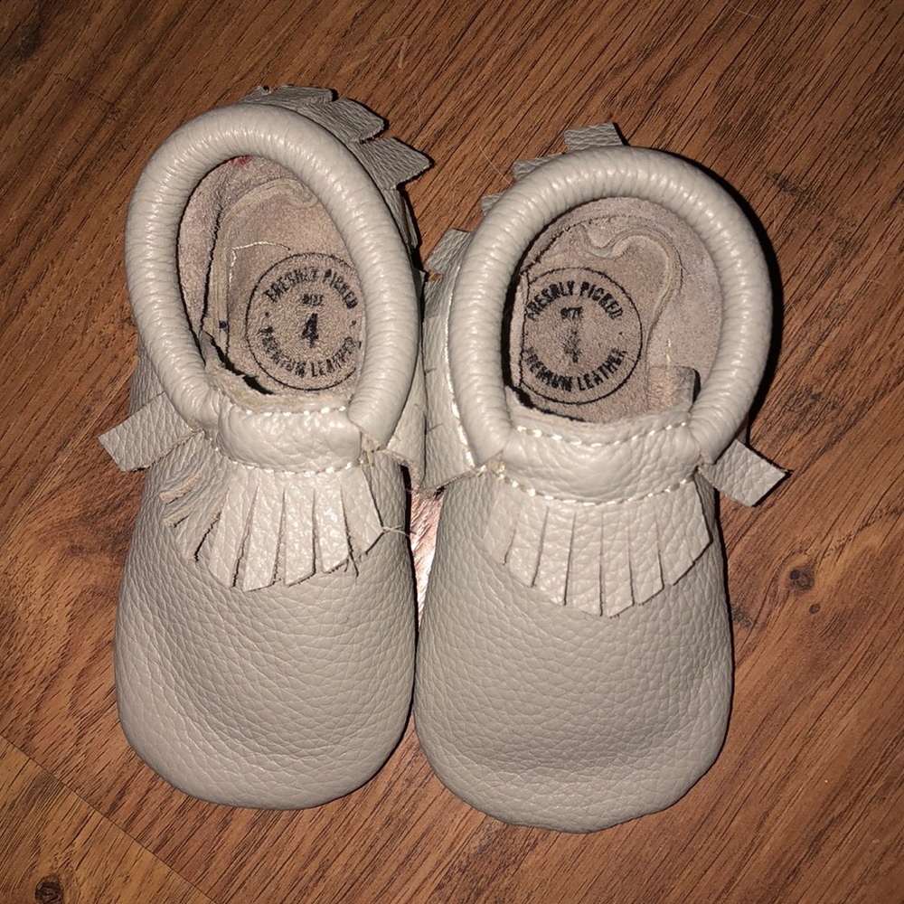 Freshly picked moccasins size 4